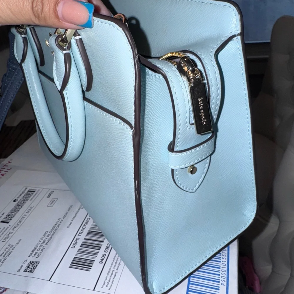 Kate Spade Sky Blue Satchel - Picture 4 of 4